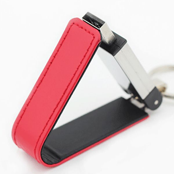Leather USB Keychain - Image 3