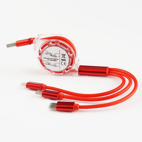 3-in-1 Retractable Charging Cable - Image 2