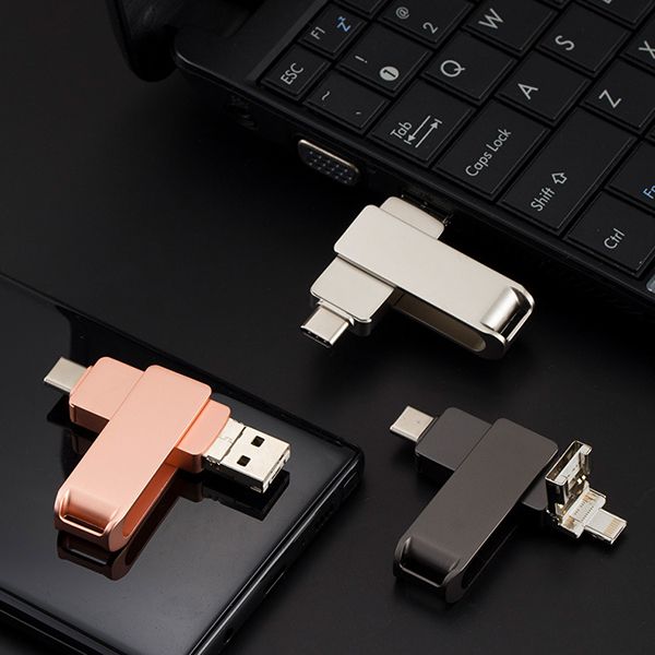 4-in-1 USB OTG 3.0 Flash Drive - Image 4