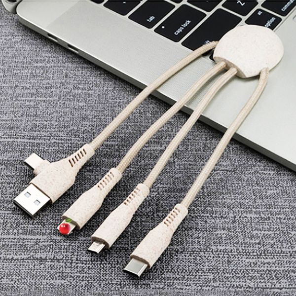 Eco Wheat 4-in-1 Charging Cable - Image 7