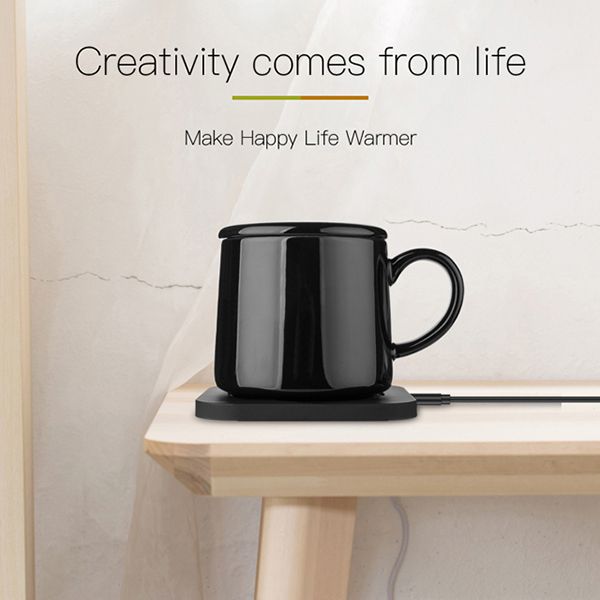 2-in-1 Mug Warmer & Wireless Charger - Image 2