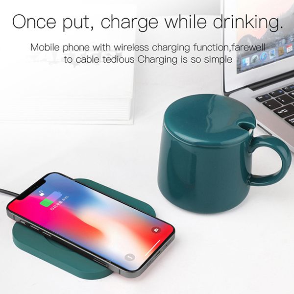2-in-1 Mug Warmer & Wireless Charger - Image 3
