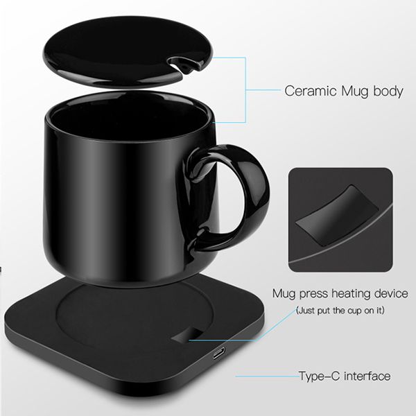 2-in-1 Mug Warmer & Wireless Charger - Image 7