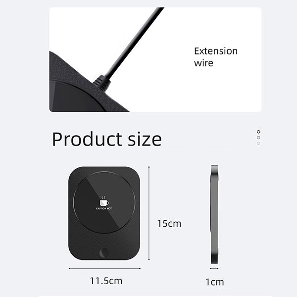 Wireless Charging and Heating Coaster - Image 8