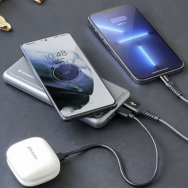 Verbatim 10000mAh Wireless Power Bank - Image 2