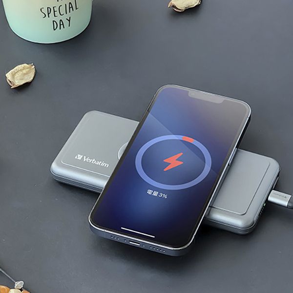 Verbatim 10000mAh Wireless Power Bank - Image 4