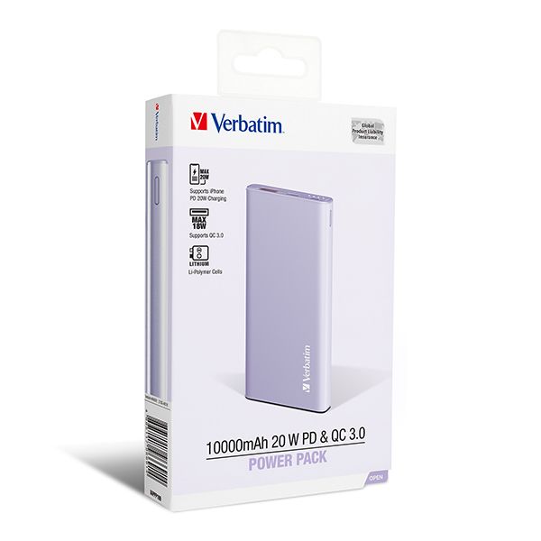 Verbatim 20W PD & QC 3.0 Power Bank - Image 5
