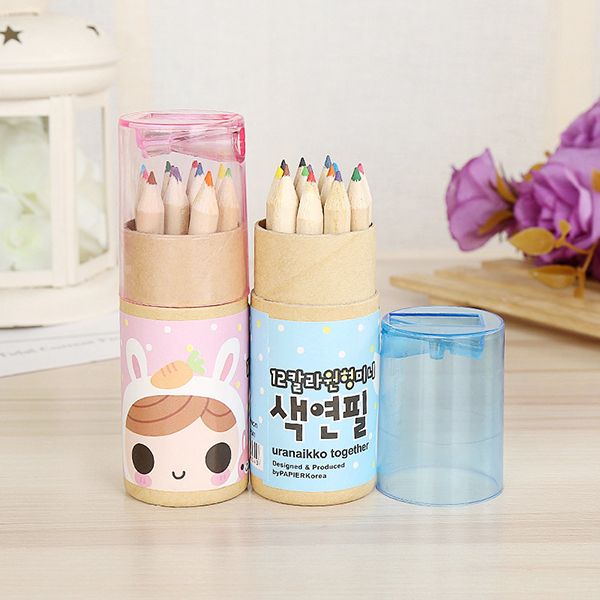 Wooden Colored HB Pencils Gift Set - Image 5