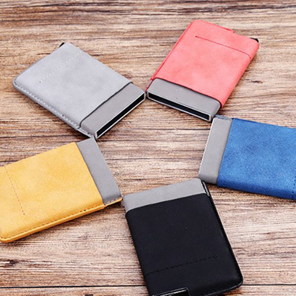 Suede RFID Card Holder - Image 5