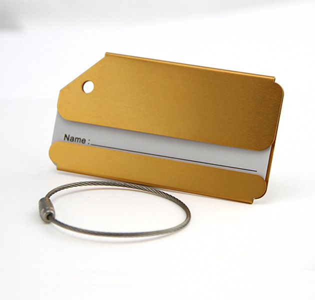 Aluminum Luggage Tag - Image 2