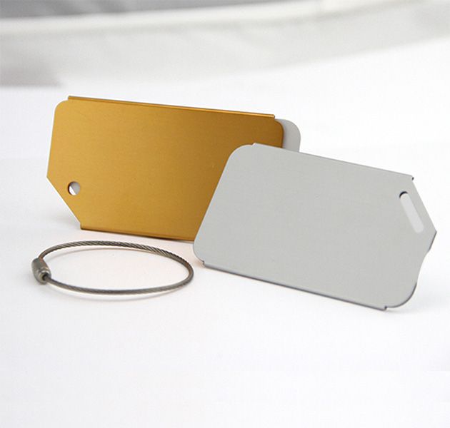 Aluminum Luggage Tag - Image 3
