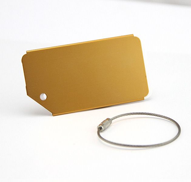 Aluminum Luggage Tag - Image 4