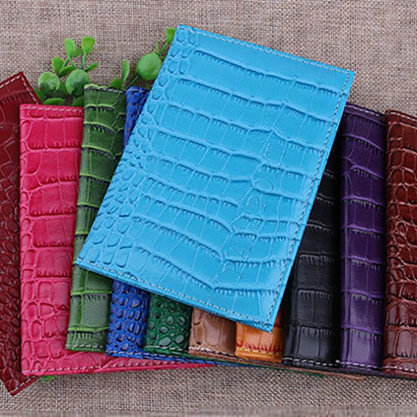 Crocodile Pattern Passport Holder - Image 2