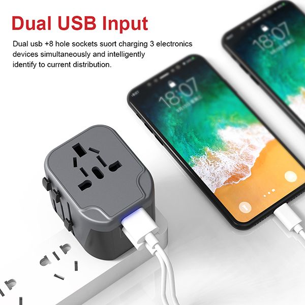 Dual USB Travel Adapter - Image 2
