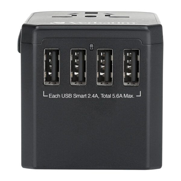 Verbatim 5 Port 5.6A Universal Travel Adapter - Image 6