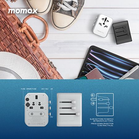 Momax 35WPD quick charge universal adapter - Image 2