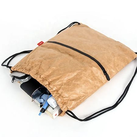 Dupont Paper Drawstring Backpack - Image 2