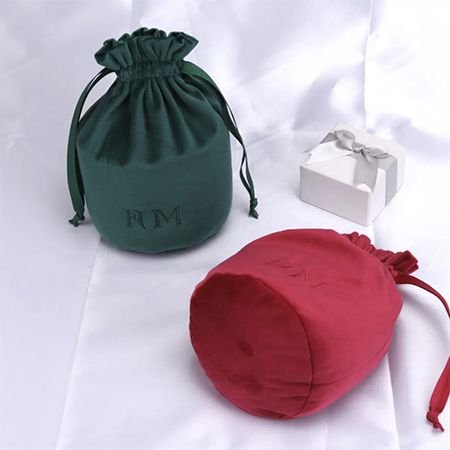 Velvet Drawstring Bag - Image 4