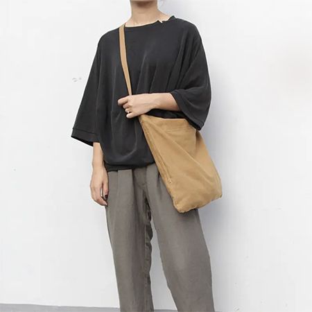 Solid Color Canvas Tote - Image 6