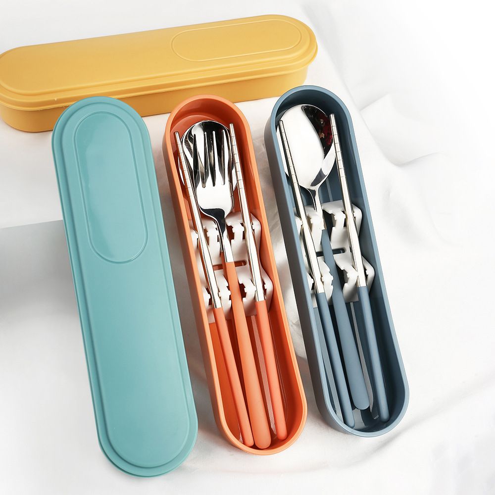 Korean Stainless Steel Portable Utensil Set - Image 4