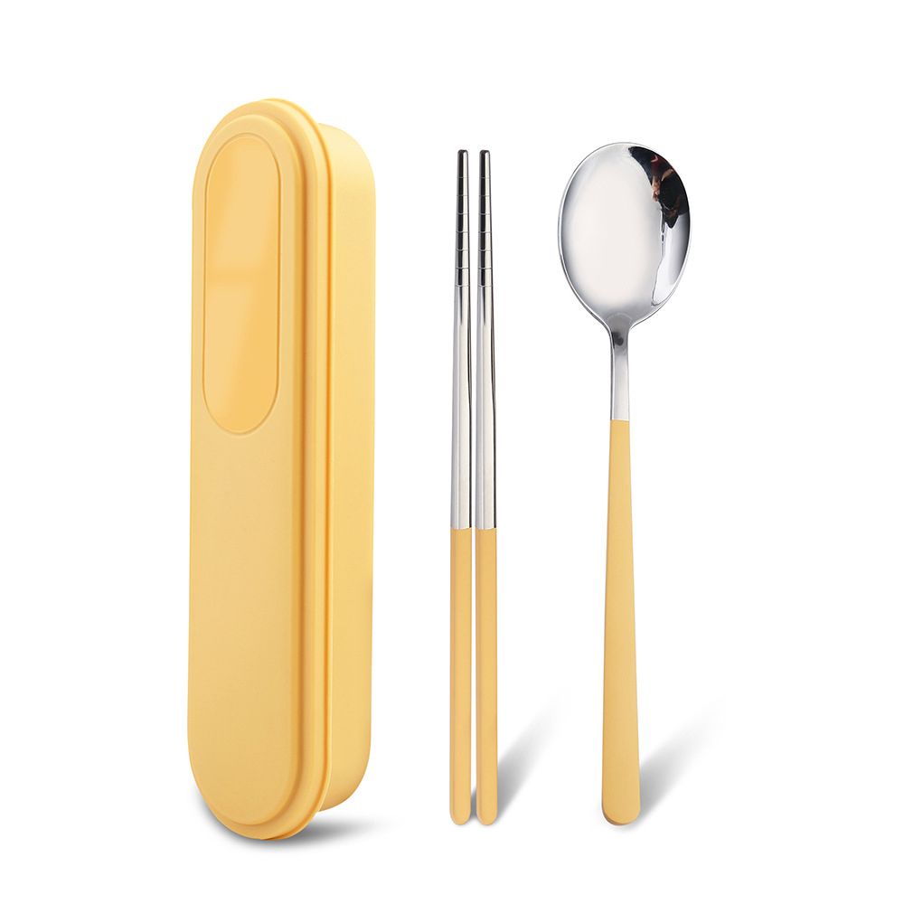 Korean Stainless Steel Portable Utensil Set - Image 5