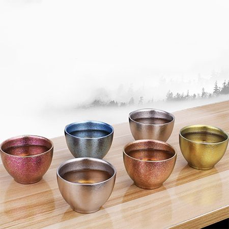 Pure Titanium Tea Cup - Image 7