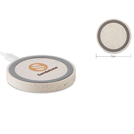 Eco Wheat Circular Wireless Charger - Image 3