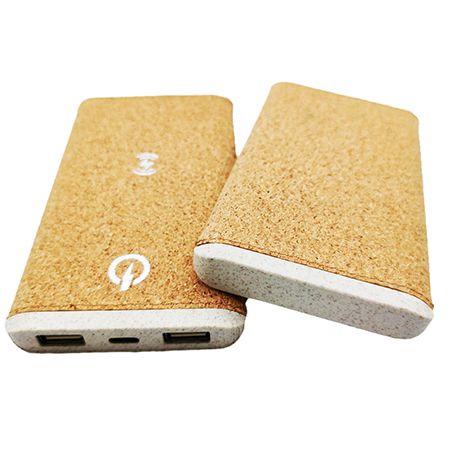 Eco Cork Portable Power Bank - Image 2