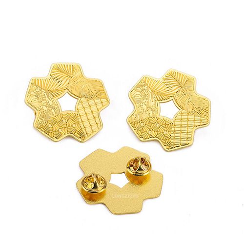 Plated Metal Lapel Pin - Image 4