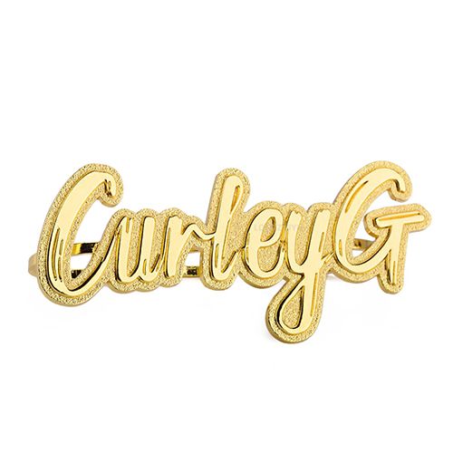 Plated Metal Lapel Pin - Image 5