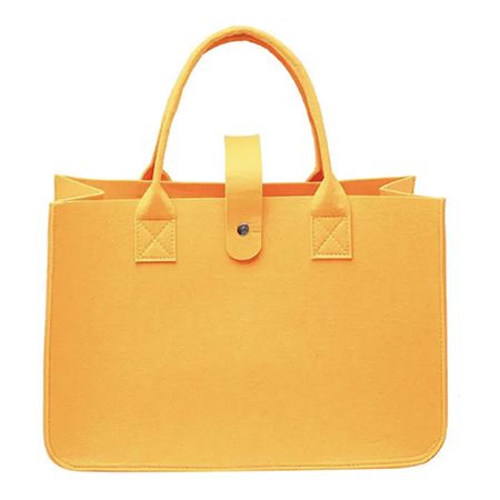 Large Capacity Felt Tote Bag - Image 2