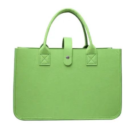Large Capacity Felt Tote Bag - Image 4