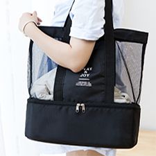 Layered Mesh Tote Bag - Image 8