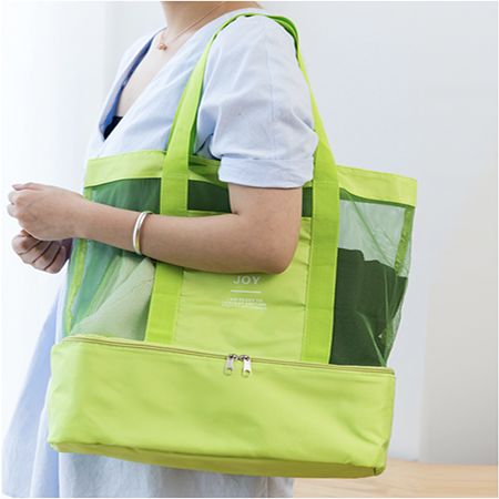 Layered Mesh Tote Bag - Image 6