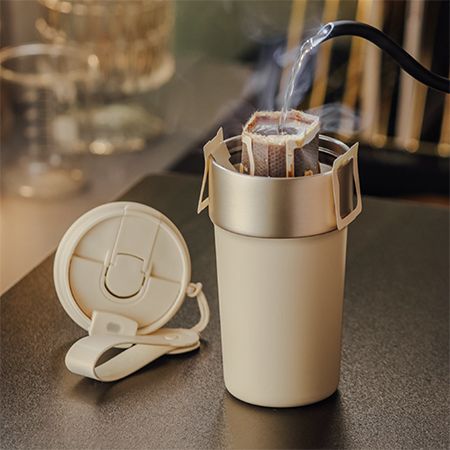Insulated Coffee Mug with Straw - Image 2