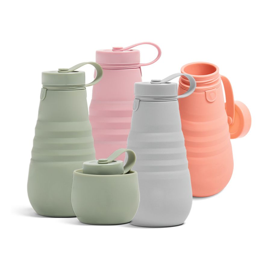 Portable Silicone Water Bottle