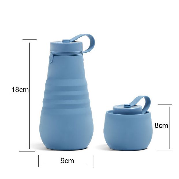 Portable Silicone Water Bottle - Image 8