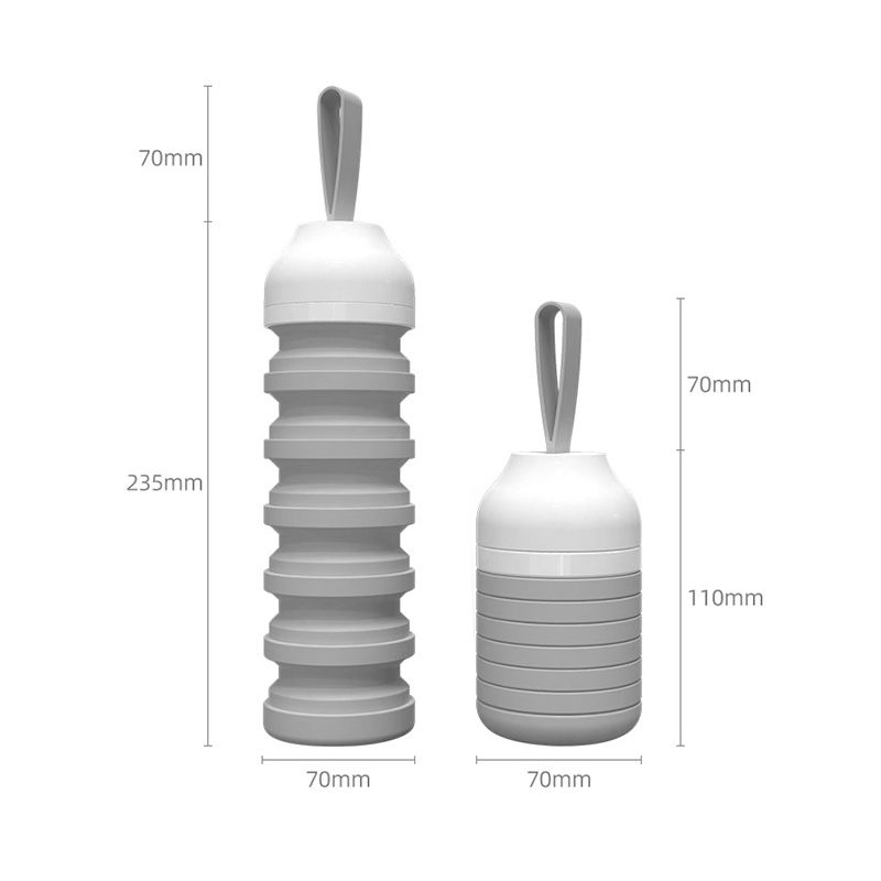 Outdoor Silicone Foldable Water Bottle - Image 9