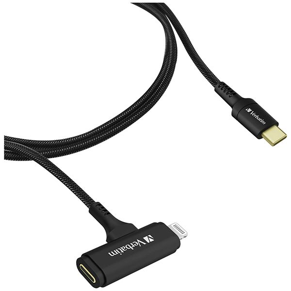 Verbatim - USB-C & Lightning 2-in-1 Cable (120cm) - Image 4