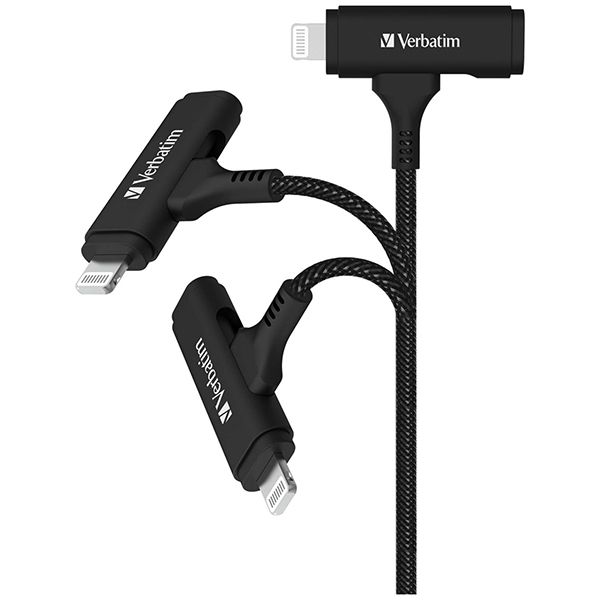 Verbatim - USB-C & Lightning 2-in-1 Cable (120cm) - Image 5