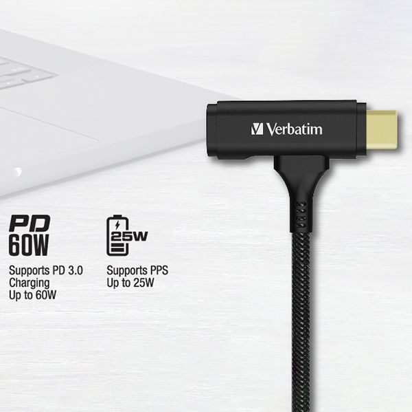 Verbatim - USB-C & Lightning 2-in-1 Cable (120cm) - Image 9