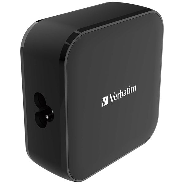 Verbatim - 4 Port 150W PD & QC 3.0 GaN Charger(with AC Power Cord & Stand) - Image 7