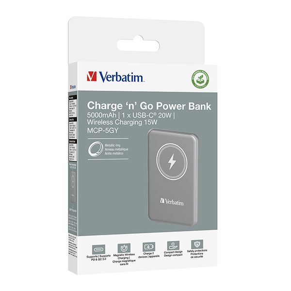 Verbatim Magnetic Wireless Power Pack (MCP-05)(CCC) - Image 7