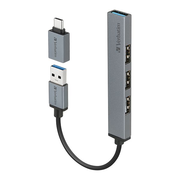 Verbatim 4-in-1 USB 3.2 Gen 1 Hub - Image 2