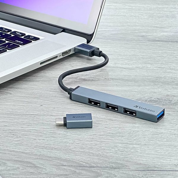 Verbatim 4-in-1 USB 3.2 Gen 1 Hub - Image 7