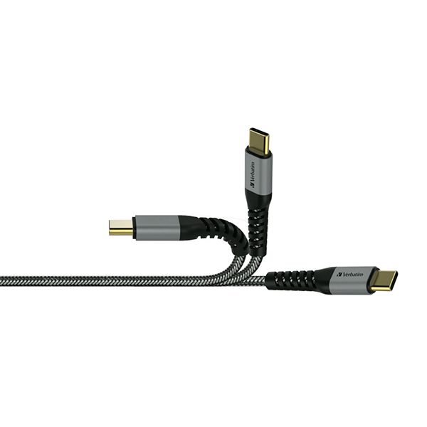 Verbatim - Sync & Charge Tough Max Type C to Type C Cable 120cm - Image 4