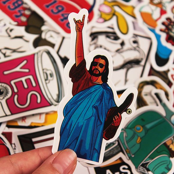 Custom Shaped Color Stickers - Image 2