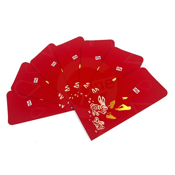 Embossed Gold Foil Red Packet – Fitflop - Image 2