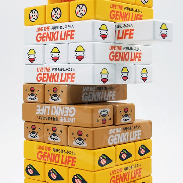 Customized Jenga – Genki Sushi - Image 3