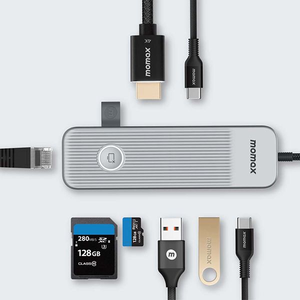 Momax-1-Link 8-in-1 USB-C Hub - Image 3